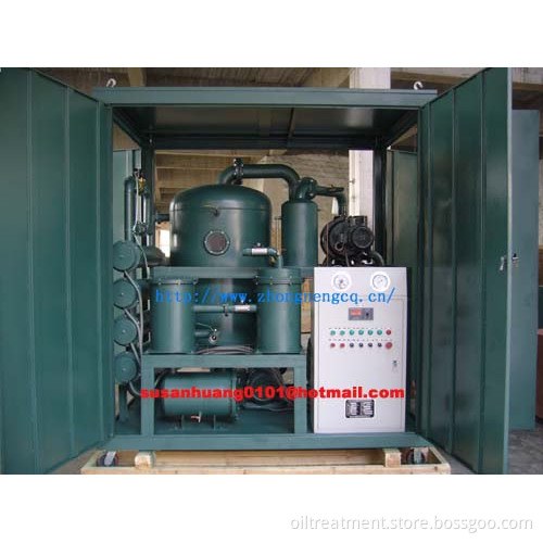 Electric Transformer oil treatment and oil purification machine